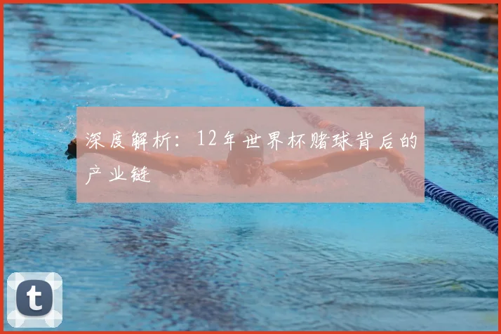 深度解析:12年世界杯赌球背后的产业链