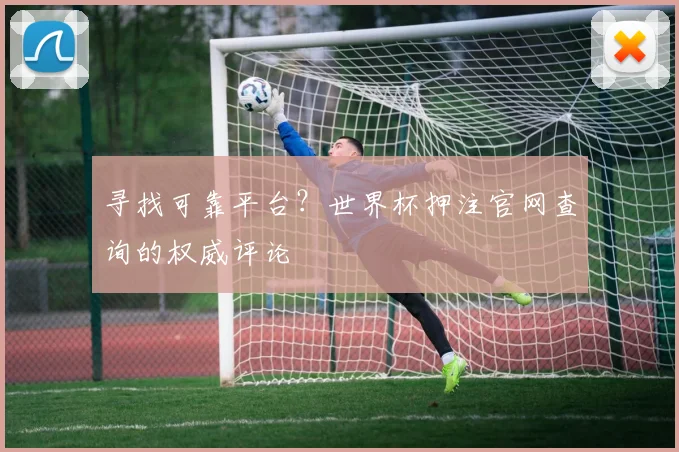 寻找可靠平台?世界杯押注官网查询的权威评论